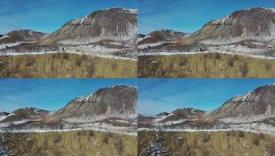 日本北海道有珠山火山自然风光高清在线视频素材下载