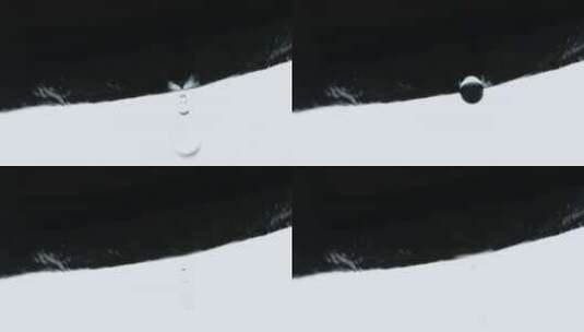 下雨水滴慢镜头4K实拍 (2)高清在线视频素材下载