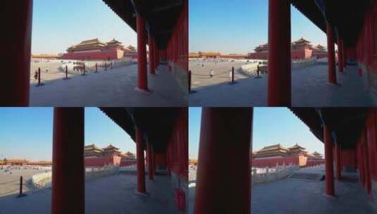 北京故宫博物院建筑高清在线视频素材下载