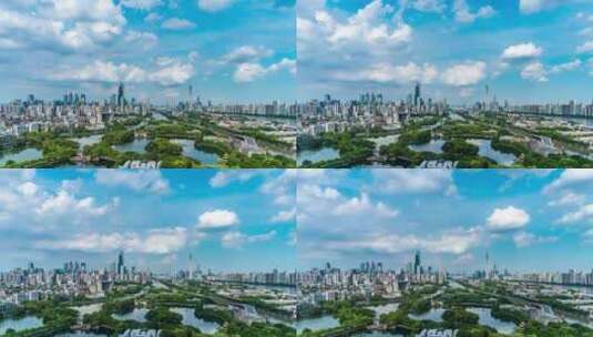 广州市珠江新城延时视频高清在线视频素材下载