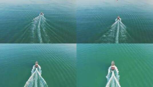 坐船冲浪旅游度假观光高清在线视频素材下载