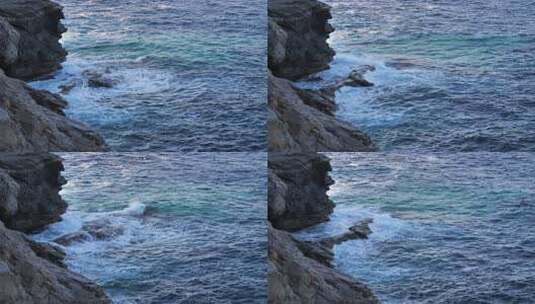 海水海岸风景风光美景梦幻唯美高清在线视频素材下载