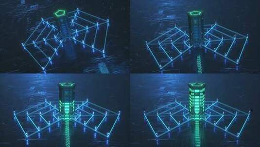 电池到电动汽车和移动设备高清在线视频素材下载