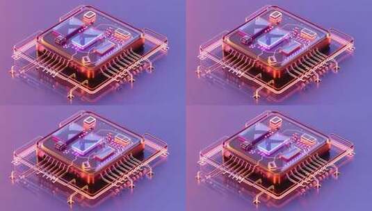 芯片半导体 集成电路高清在线视频素材下载