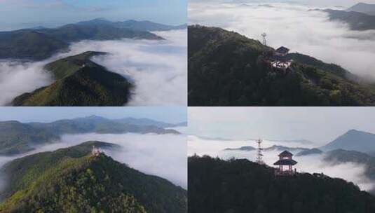 【4K】深圳马峦山云海大景宣传片航拍合集高清在线视频素材下载