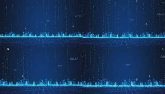 【全息】数字城市-02高清在线视频素材下载