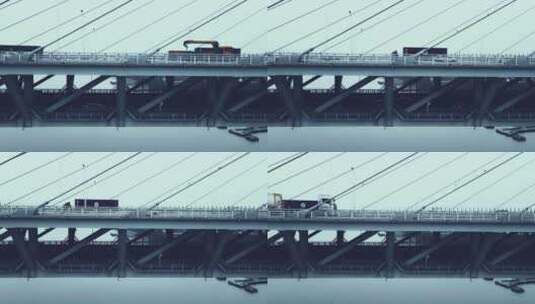上海闵浦大桥高清在线视频素材下载