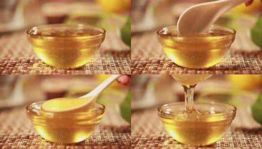 甜品营养蜂蜜 (9)高清在线视频素材下载
