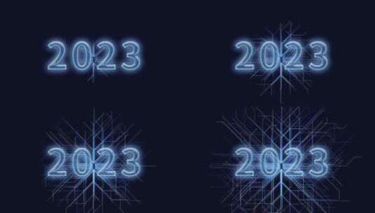 2023三维科技感电路板生长线条场景高清在线视频素材下载