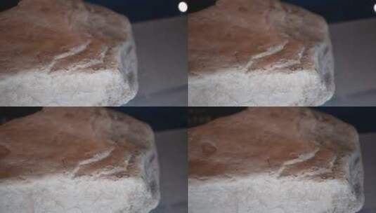 矿石岩石石头采样地质高清在线视频素材下载