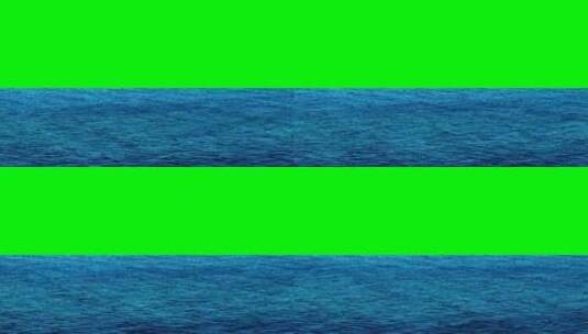 背景为绿色屏幕的海水高清在线视频素材下载