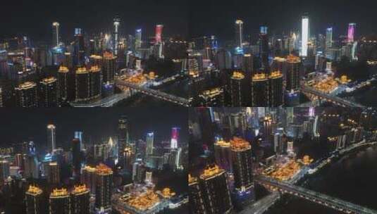 4K重庆江北城市空镜实拍画面36高清在线视频素材下载