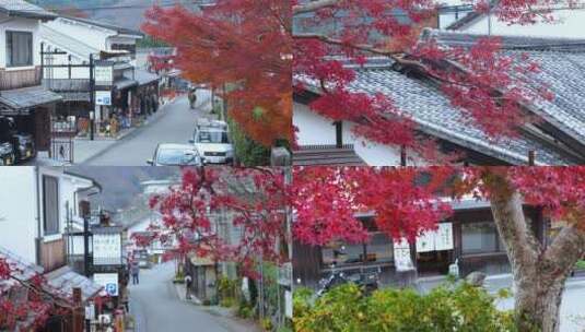 日本大街小巷建筑风景视频合集高清在线视频素材下载