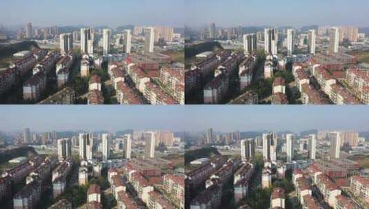 航拍宜春市袁州区高清在线视频素材下载