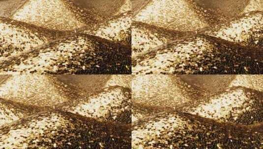 象征财富的巨大的金币山堆素材高清在线视频素材下载