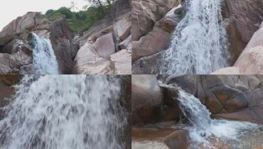 山涧瀑布实拍合集高清在线视频素材下载