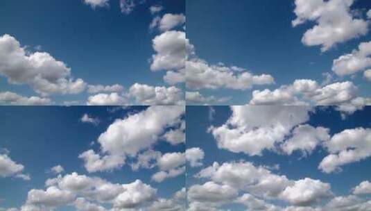 4K天空云行走高清在线视频素材下载