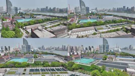上海杨浦水厂自来水科技馆高清在线视频素材下载