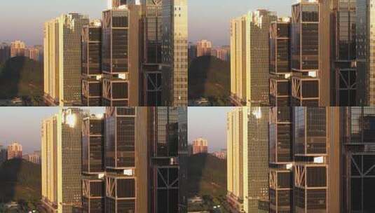 深圳留仙洞超级总部大疆总部 大疆天空之城高清在线视频素材下载