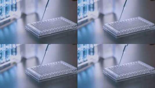 实验室科研研究生物基因研发智慧医疗高清在线视频素材下载