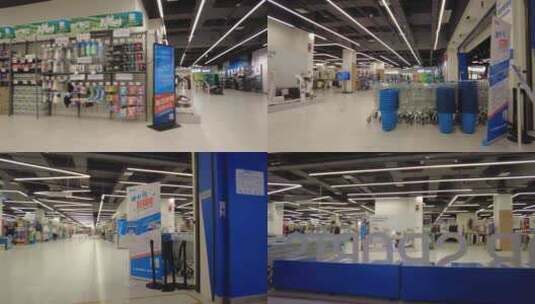 杭州迪卡侬商场出口高清在线视频素材下载