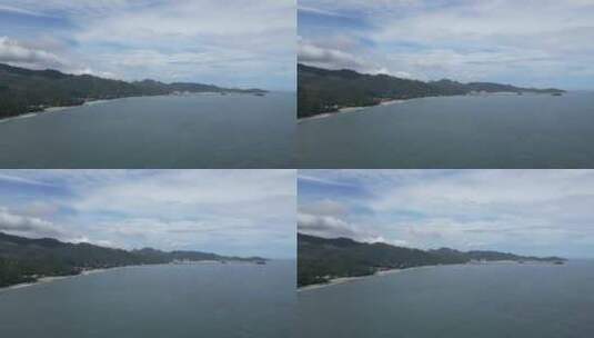 广东汕头南澳岛十里银滩高清在线视频素材下载