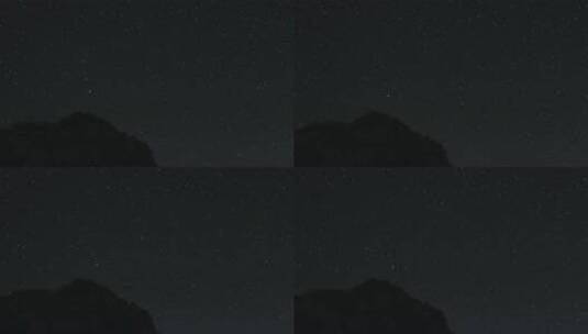 星空 延时 星星 天空 夜晚高清在线视频素材下载