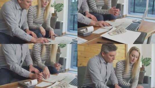 文书工作、计算、税收、笔记本电脑高清在线视频素材下载