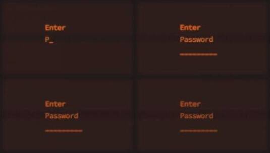 输入、密码、屏幕、Crt高清在线视频素材下载