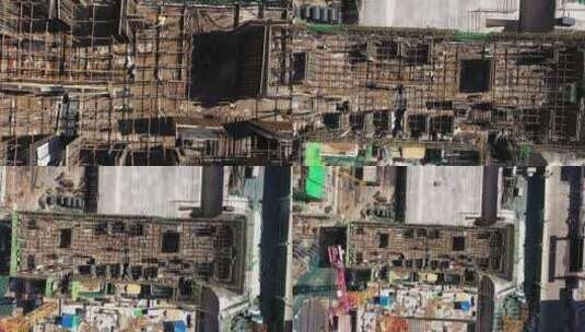 城市建设建筑工地航拍DJI_0506高清在线视频素材下载