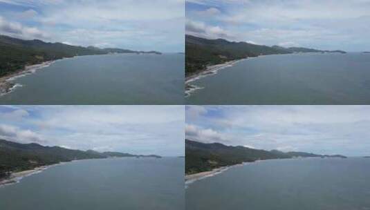 广东汕头南澳岛十里银滩高清在线视频素材下载