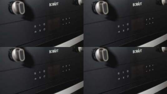 烤箱按钮操作高清在线视频素材下载