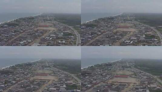 航拍尼日利亚城镇高清在线视频素材下载