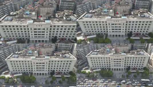 武汉城市风光高楼建筑航拍高清在线视频素材下载