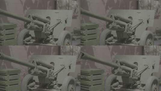 抗美援朝纪念馆内实景LOG高清在线视频素材下载