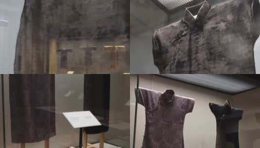 【镜头合集】服装店展示服装旗袍服饰高清在线视频素材下载