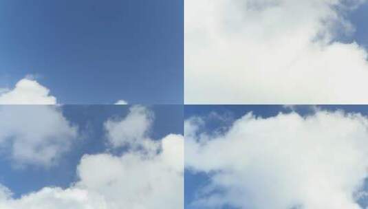 蓝天白云-静谧高清在线视频素材下载