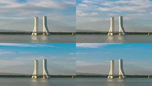 惠州合生大桥延时摄影高清在线视频素材下载