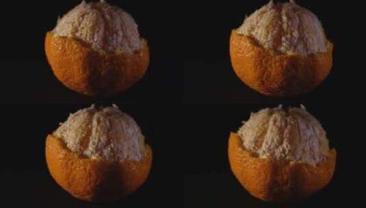 水果丑橘橘子瓣高清在线视频素材下载