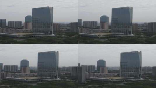 惠州第一高楼航拍高清在线视频素材下载