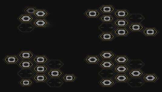 科技科幻未来HUD界面09通道高清在线视频素材下载