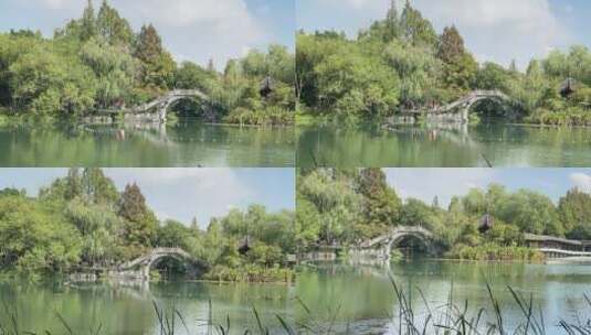 4k 杭州西湖园林山水风景高清在线视频素材下载