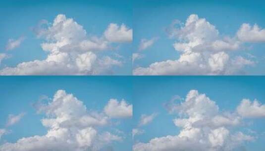蓝天白云的空镜高清在线视频素材下载