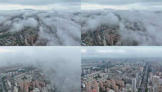 雨后的泰安高清在线视频素材下载