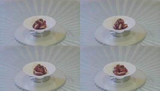 中餐美食特写展示高清在线视频素材下载