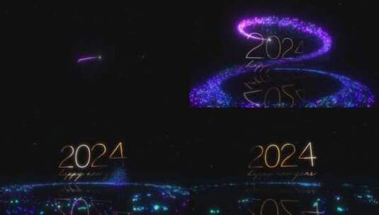 2024新年炫酷开场片头高清在线视频素材下载