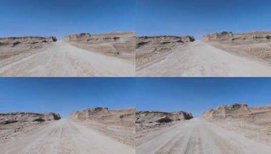 青海茫崖火星公路高清在线视频素材下载