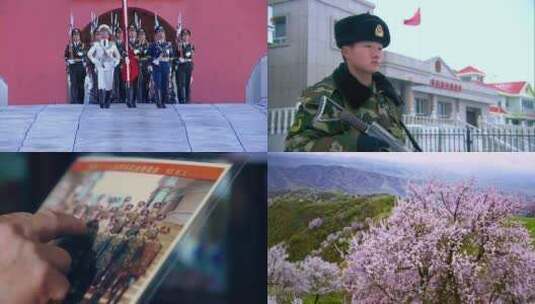 中国宣传素材《退伍军人之歌》高清在线视频素材下载