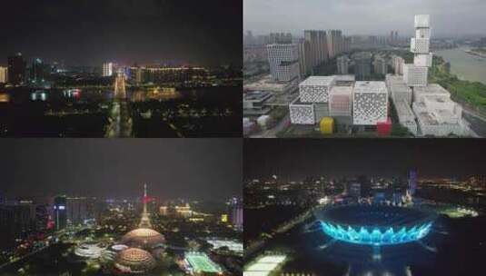 合集航拍广东佛山城市风光地标建筑高清在线视频素材下载