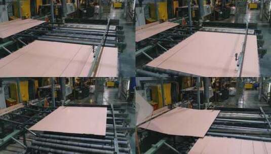 地板生产厂高清在线视频素材下载